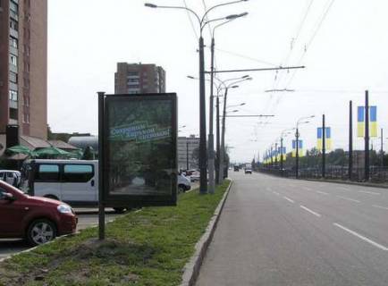 Ситилайт B в Харькове, 1.2x1.8  Гагаріна просп., 167/1 (№1) фото 1