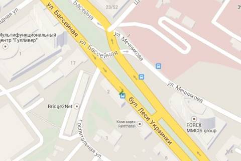 Нестандарт B в Киеве, 1.2x1.8  Лесі Українки бульв., 2; (магазин "Scorpio") схема