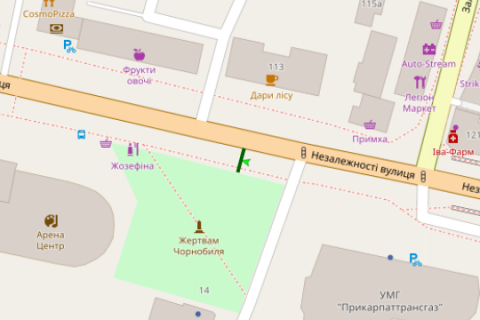 Скроллер A в Киеве, 2.3x3.14  Миколи Міхновського бульв., , 12 - 109249 схема