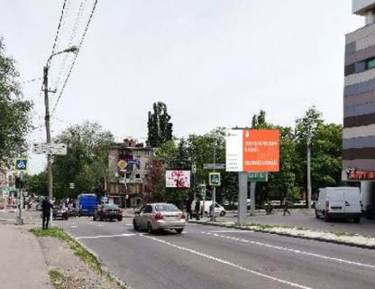Видеоборд A в Днепр (Днепропетровск), 2.3x3.14  Святослава Хороброго вул., 11 (розширення 480х336) - 479011 фото 1