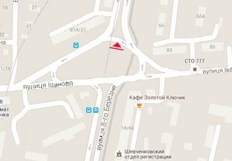 Призма A в Запорожье, 3x6  Моторобудівельників просп., 66 - Іванова вул. - 615990 схема