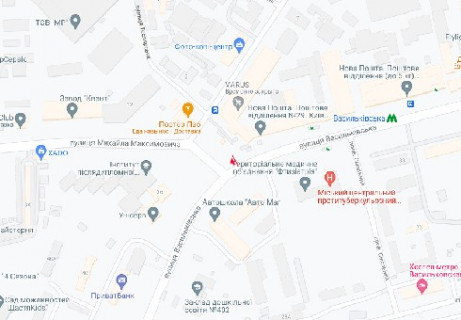 Видеоборд B у Києві, 4x8  Васильківська вул., 34 (розширення 720х360) - 616338 схема