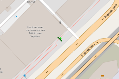 Скроллер A в Киеве, 1.2x1.8  Боричів узвіз, 13 №2 - 180971 схема