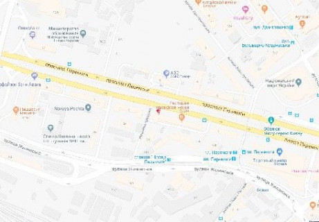 Скроллер A в Киеве, 2.3x3.14  Берестейський просп., 3 - 654512 схема