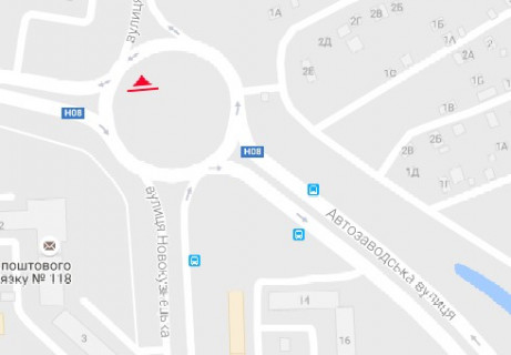 Призматрон, Призма A у Запоріжжі, 3x6  Автозаводська вул. - Новокузнецька вул. - 616010 схема