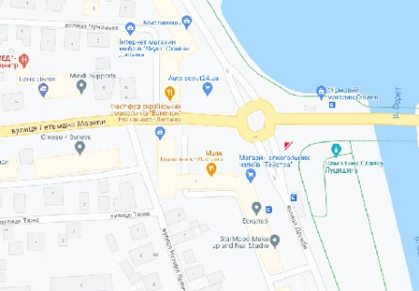 Видеоборд A у Тернополі, 2.3x3.14  Івана Мазепи вул., 1, (розширення 480х336) - 616739 схема