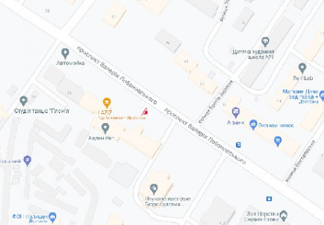 Видеоборд A у Києві, 2.3x3.14  Лобановського Валерія просп. (Червонозоряний просп.), 10 (розширення 480х336) - 616319 схема