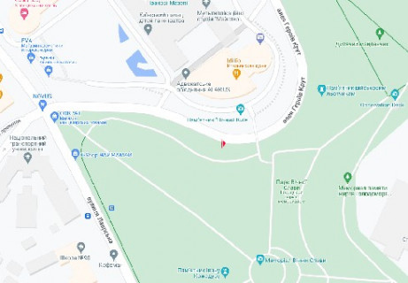 Ситилайт B в Киеве, 1.04X1.7  Героїв Крут ал., 2 [1] схема