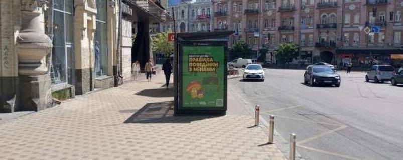 Нестандарт B в Киеве, 1.2x1.8  Толстого Льва пл., 2 - Євгена Чикаленка вул., (ліворуч) ; №2 фото 1
