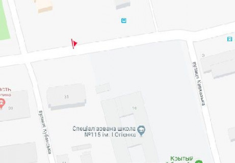 Скроллер A в Киеве, 2.3x3.14  Василя Липковського вул., 34 - 654519 схема