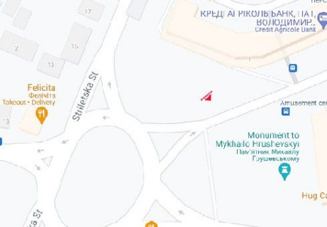 Видеоборд + в Луцке, 2.3x3.14  Президента Грушевського просп., - 656974 схема