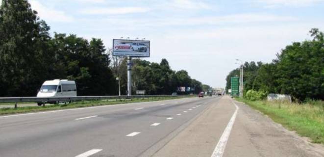 Білборд, Бігборд (Борд)  B у Запоріжжі, 5x12  Київ - Житомир, км 17+550 ліворуч (у напрямку  Житомира) Фото 1