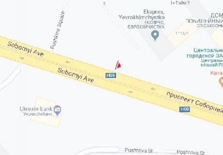 Призма A в Запорожье, 3x6  Соборний просп., 111 - 616004 схема