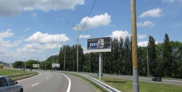 Беклайт A у Запоріжжі, 6x12  Київ - Бориспіль, виїзд з аеропорту "Бориспіль" (у напрямку  Києва) Фото 1