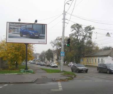 Билборд B в Полтаве, 3x6  Сінна вул. - Пушкiна вул. фото 1
