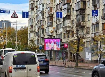 Видеоборд A в Киеве, 2.3x3.14  Велика Васильківська вул., 129 (розширення 480х336) - 616310 фото 1