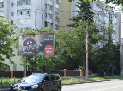Билборд B в Львове, 3x6  Виговського вул. (Івана Виговського вул.) - Любінська вул. (до вул. Городоцька) фото 1