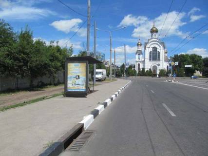 Ситилайт B в Васильевке, 1.2x1.8  Науки просп. (Леніна просп.) - Дерев`янка вул., (зупинка) фото 1