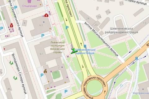 Нестандарт A в Львове, 1.2x1.8  Вячеслава Чорновола просп., 61 схема