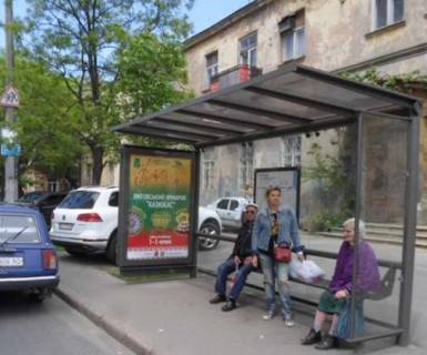 Ситилайт A в Одессе, 1.2x1.8  Грецька вул. - Канатна вул. фото 1
