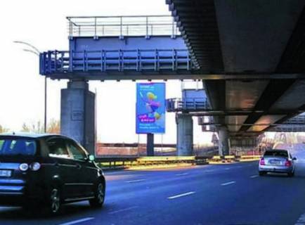 Бэклайт A в Киеве, 7x4  Дарницьке шосе, міст Кірпи фото 1