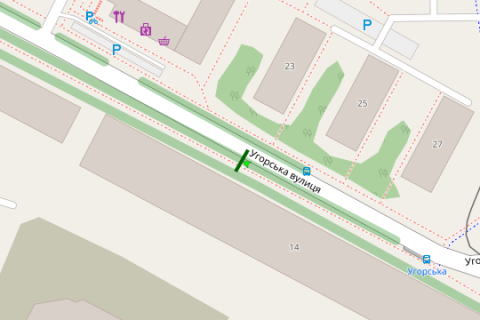 Нестандарт B в Львове, 1.2x1.8  Угорська вул., 14 (№2) схема