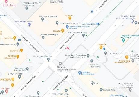 Видеоборд + в Киеве, 1.2x1.8  Нижній Вал вул., 27-29 - 617072 схема