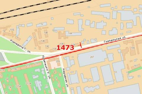 Білборд, Бігборд (Борд)  B у Василівці Городоцька вул., 134 схема