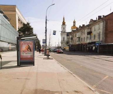 Ситилайт B в Виннице, 1.2x1.8  Соборна вул. "Укртелеком" фото 1