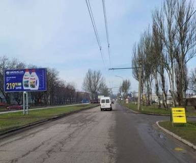 Білборд, Бігборд (Борд)  A у Запоріжжі, 3x6  Космічна вул., 116 - Автопаркова вул. Фото 1