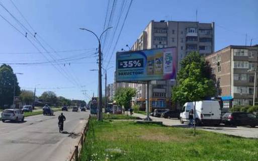 Білборд, Бігборд (Борд)  A у Чернігові, 3x6  Рокоссовського вул., 62 Фото 1