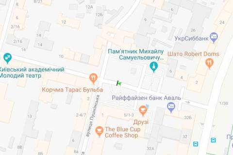 Бэклайт B в Киеве, 1.2x1.8  Прорізна вул., 8 схема
