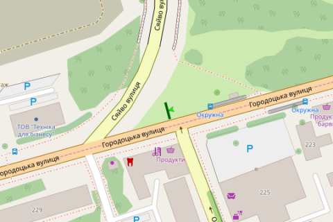 Призма A в Васильевке Городоцька вул. - Сяйво вул. (призма) - 424419 схема