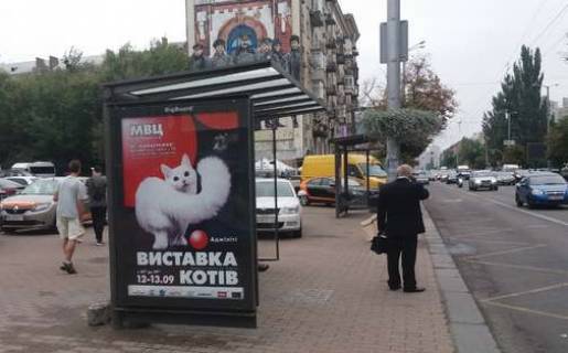 Сiтiлайт B у Києві, 1.2x1.8  Велика Васильківська вул., 111 (Палац культури "Україна") - зуупинка гром. транспорту Фото 1