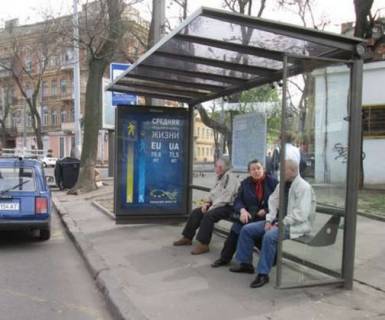 Ситилайт A в Одессе, 1.2x1.8  Дьогтярна вул. - Щепний пров. - Тираспольська вул. - Успенська вул. (остановка) фото 1