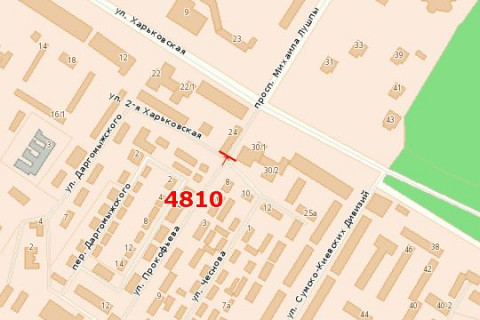 Билборд B в Васильевке, 3x6  Свободи просп. (Прокоф`єва вул.), 28/1 схема