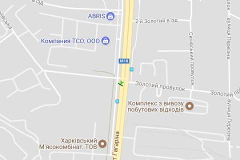 Скроллер A в Харькове Гагаріна просп. - Чугуївська вул. - 408050 схема