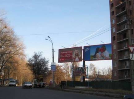 Билборд A в Хмельницком, 3x6  Чорновола вул. - Пілотська вул. (права) фото 1