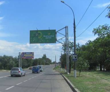 Билборд A в Николаеве, 3x6  Богоявленський просп. (Жовтневий просп.) - Старофортечна вул. фото 1