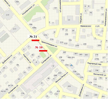 Бэклайт B в Ровно, 1.2x1.8  Соборна вул., 213 схема