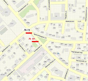 Сiтiлайт B у Рівному, 1.2x1.8  Соборна вул., 213 схема