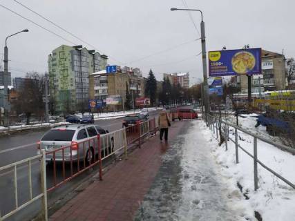 Билборд A в Васильевке, 3x6  Галицька вул., 109 (в центр) фото 1