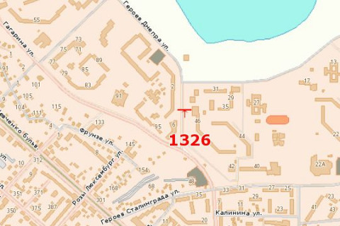 Билборд A в Васильевке, 3x6  Сержанта Смирнова вул., 5/1 схема