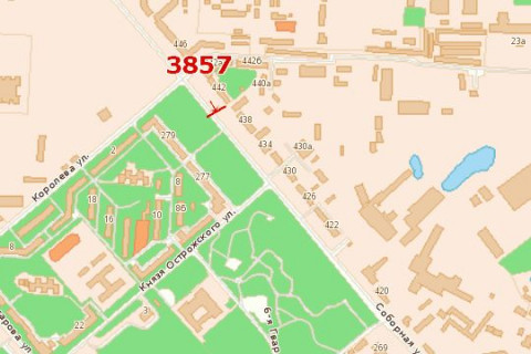 Білборд, Бігборд (Борд)  B у Василівці, 3x6  Соборна вул., 440 схема