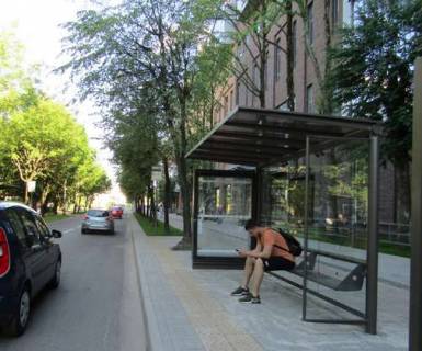 Ситилайт A в Львове, 1.2x1.8  Угорська вул., 14 (№2) фото 1