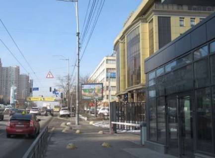 Видеоборд A в Киеве, 2.3x3.14  Лобановського Валерія просп. (Червонозоряний просп.), 119 - Деміївська вул. (Московська вул.), 2 (розширення 480х336) - 560066 фото 1