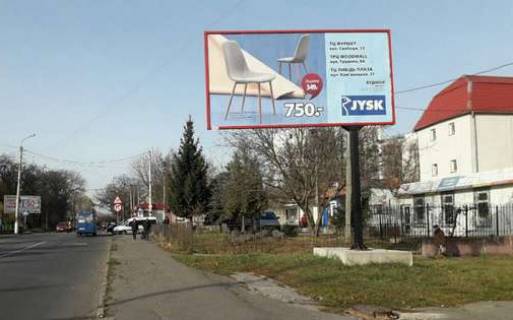 Билборд A в Хмельницком, 3x6  Купріна вул. - Козацька вул. фото 1