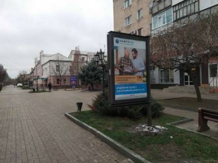 Бэклайт A в Сумах, 1.2x1.8  Воскресенська вул., 15 (№2) (Пішохідна зона) фото 1