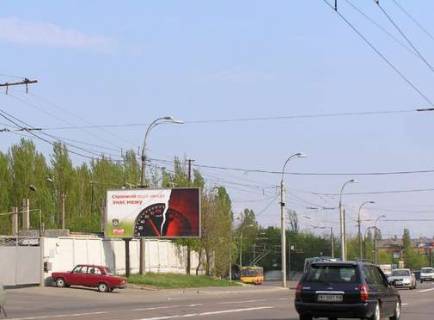 Білборд, Бігборд (Борд)  B у Києві, 3x6  Науки просп., 53-А (у напрямку  Столичного шосе) Фото 1