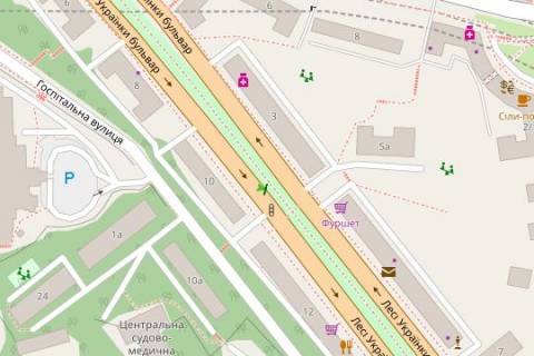 Скроллер A в Васильевке, 1.2x1.8  Лесі Українки бульв., 10 (розподільник) - 423092 схема